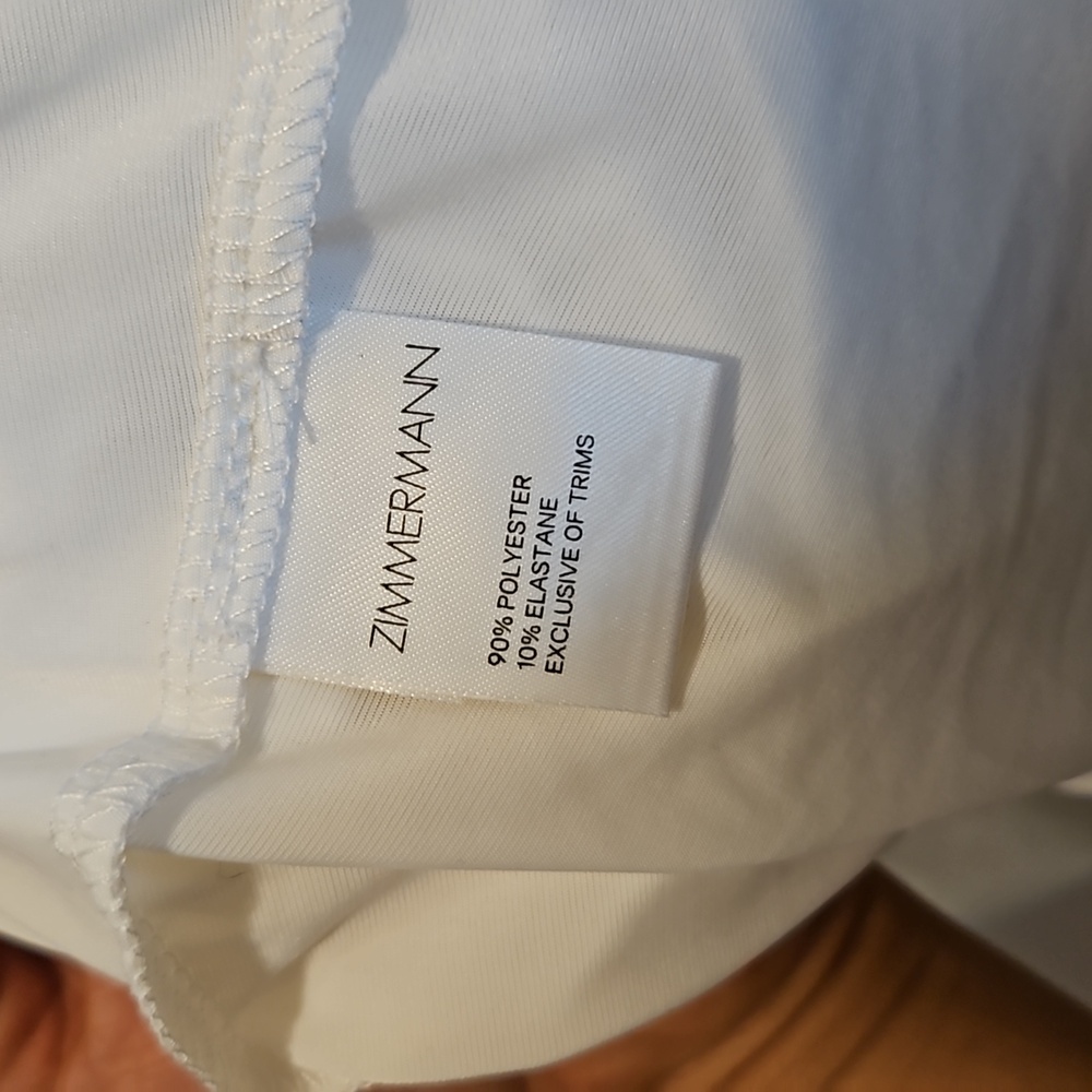 ZIMMERMANN Luminous Buttoned Smock Midi Dress size 2 - Picture 5 of 8